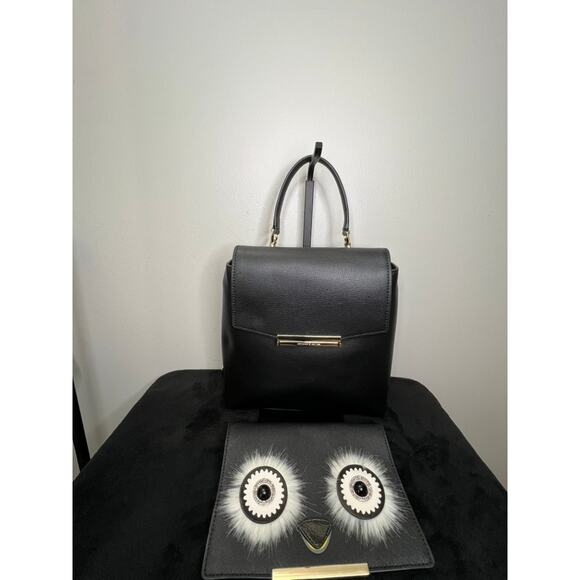 Kate Spade Make It Mine Small Maddie Owl Flap Convertible Backpack main image 14